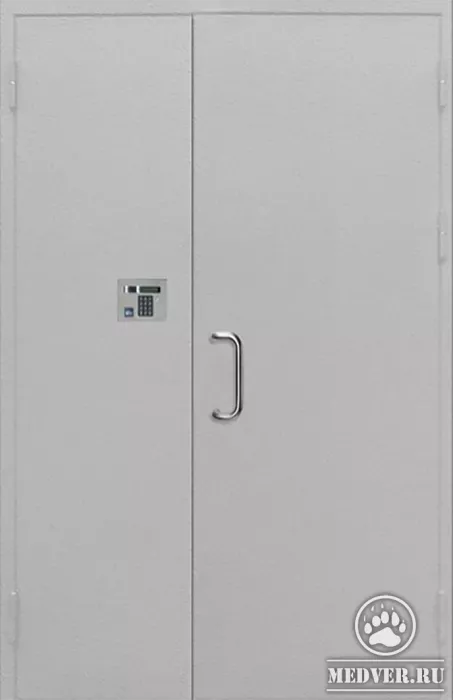 Дверь с домофоном-69